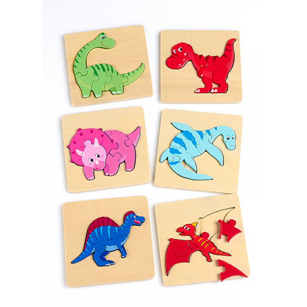 ΜΠΟΜΠΟΝΙΕΡΑ ΞΥΛΙΝΟ ΠΑΖΛ ΖΩΑΚΙΑ 12 ΣΧΕΔΙΩΝ 11X11CM 