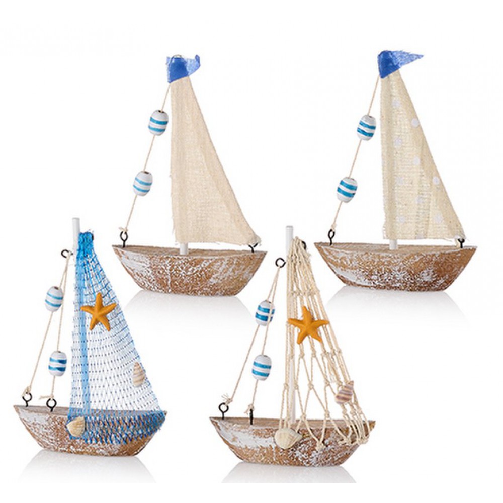 ΜΠΟΜΠΟΝΙΕΡΑ ΞΥΛΙΝΟ ΚΑΡΑΒΑΚΙ ΣΤΟ ΧΡΩΜΑ ΤΗΣ ΑΜΜΟΥ 4 ΣΧΕΔΙΩΝ 11X15CM 