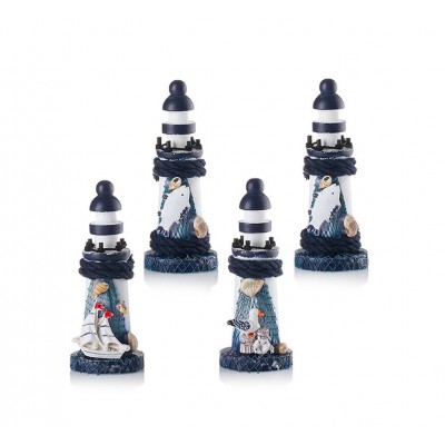 ΜΠΟΜΠΟΝΙΕΡΑ ΔΙΑΚΟΣΜΗΤΙΚΟΣ ΦΑΡΟΣ ΞΥΛΙΝΟΣ 4 ΣΧΕΔΙΩΝ 5X13CM