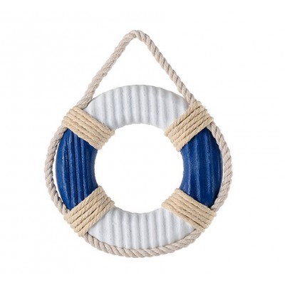 ΜΠΟΜΠΟΝΙΕΡΑ ΞΥΛΙΝΟ ΝΑΥΤΙΚΟ ΣΩΣΙΒΙΟ ΚΡΕΜΑΣΤΟ ΛΕΥΚΟ-NAVY Φ11CM