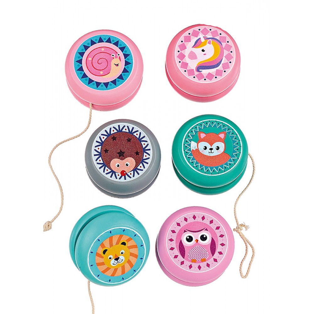 ΓΙΟΓΙΟ 6 ΣΧΕΔΙΑ ΧΡΩΜΑΤΑ Φ5.7x3.5cm 