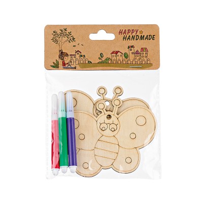 ΠΕΤΑΛΟΥΔΕΣ ΞΥΛΙΝΕΣ ΜΕ ΜΑΡΚΑΔΟΡΟΥΣ 10x8cm