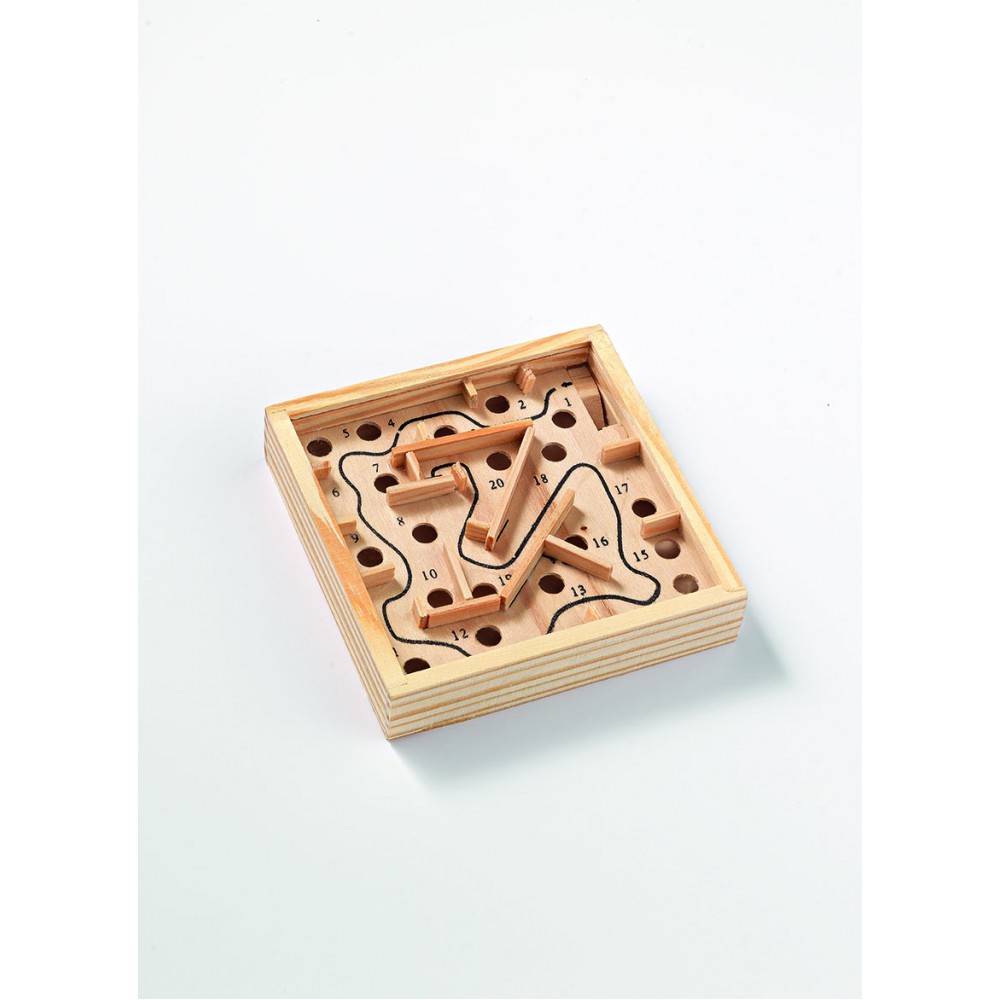 ΜΠΟΜΠΟΝΙΕΡΑ ΠΑΙΧΝΙΔΙ ΛΑΒΥΡΙΝΘΟΣ ΞΥΛΙΝΟ 11Χ11Χ2,5Υ 