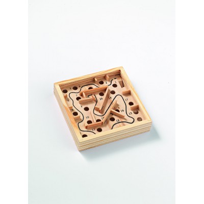 ΜΠΟΜΠΟΝΙΕΡΑ ΠΑΙΧΝΙΔΙ ΛΑΒΥΡΙΝΘΟΣ ΞΥΛΙΝΟ 11Χ11Χ2,5Υ