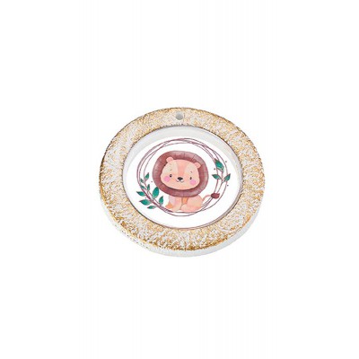 ΜΠΟΜΠΟΝΙΕΡΑ ΚΕΡΑΜΙΚΗ & PLEXIGLASS ΛΙΟΝΤΑΡΙ Φ8.8cm