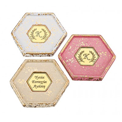 ΜΠΟΜΠΟΝΙΕΡΑ ΚΕΡΑΜΙΚΟ ΠΟΛΥΓΩΝΟ ΣΟΥΒΕΡ ME PLEXIGLASS Φ9.5cm