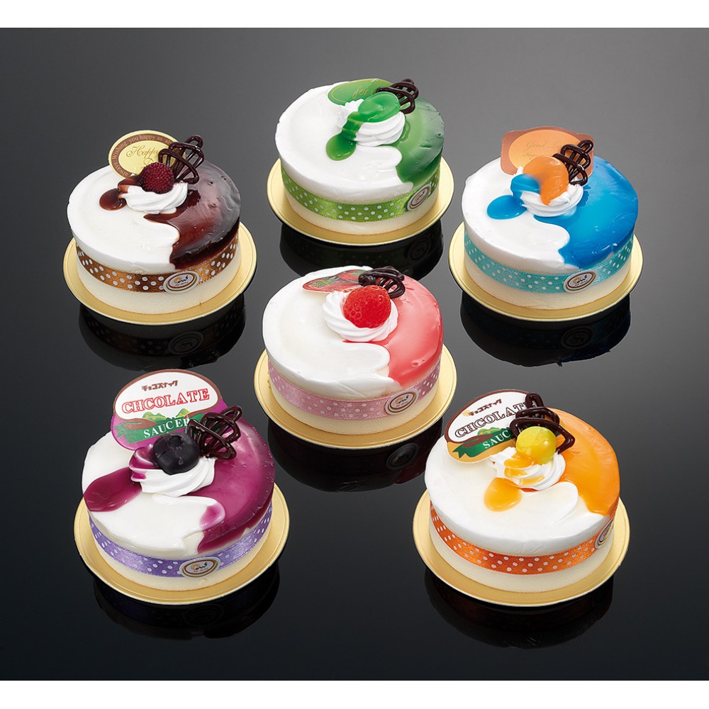 ΜΠΟΜΠΟΝΙΕΡΑ  CAKE ΜΕ ΜΑΓΝΗΤΗ ΣΤΡΟΓΓΥΛΟ 6ΣΧΕΔΙΑ  Φ8 