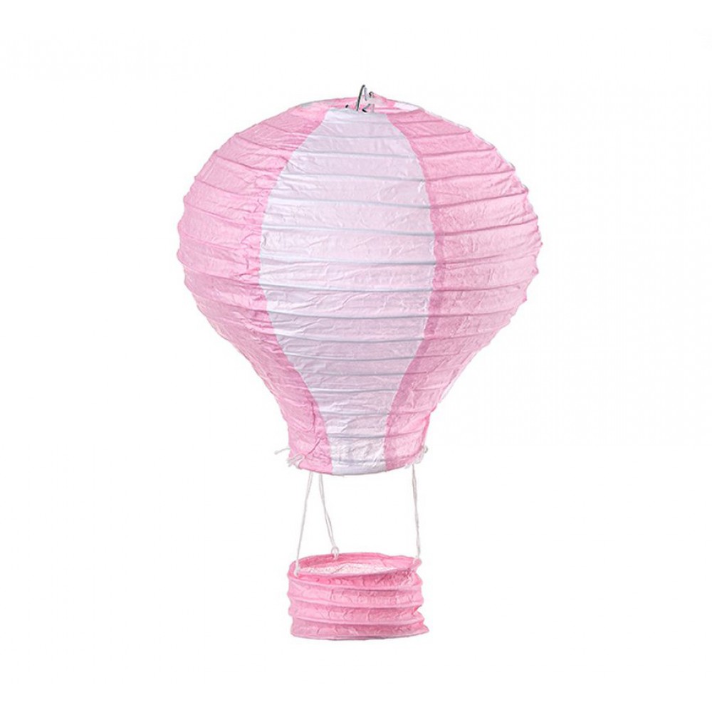 ΜΠΟΜΠΟΝΙΕΡΑ ΧΑΡΤΙΝΟ ΑΕΡΟΣΤΑΤΟ ΓΙΑ ΡΕΣΩ ΛΕΥΚΟ-ΡΟΖ Φ15X22CM 