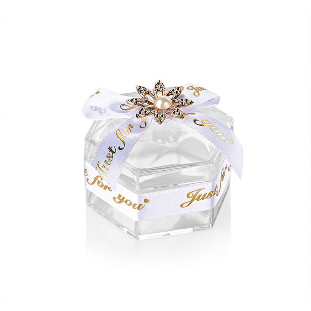 ΜΠΟΜΠΟΝΙΕΡΑ ΜΠΙΖΟΥΤΙΕΡΑ ΕΞΑΓΩΝΗ PVC ΜΕ ΚΟΡΔΕΛΑ ''JUST FOR YOU'' ΚΑΙ ΛΟΥΛΟΥΔΑΚΙ Φ6Χ5.5CM 