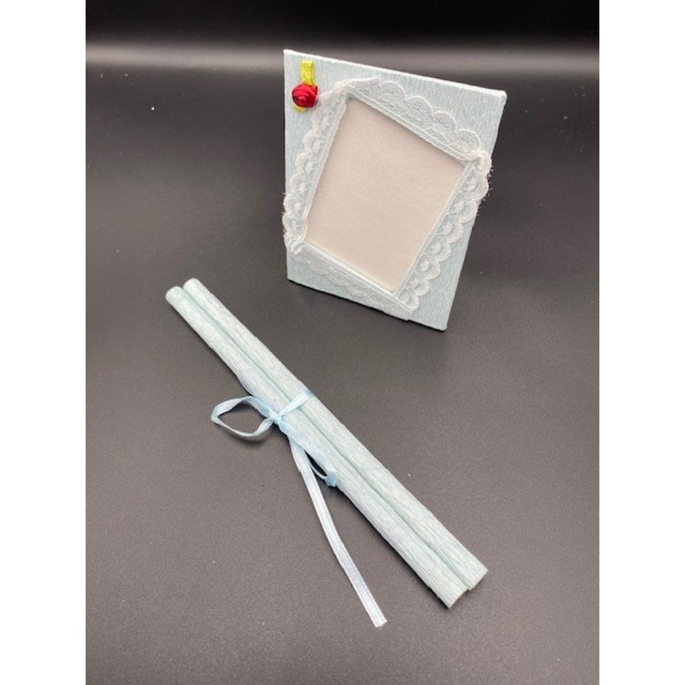 ΜΠΟΜΠΟΝΙΕΡΑ  ΚΟΡΝΙΖΑ ΣΙΕΛ ΜΕ ΜΟΛΥΒΙΑ ΑΠΟ  ΟΙΚΟΛΟΓΙΚΟ ΧΑΡΤΙ  10cm 