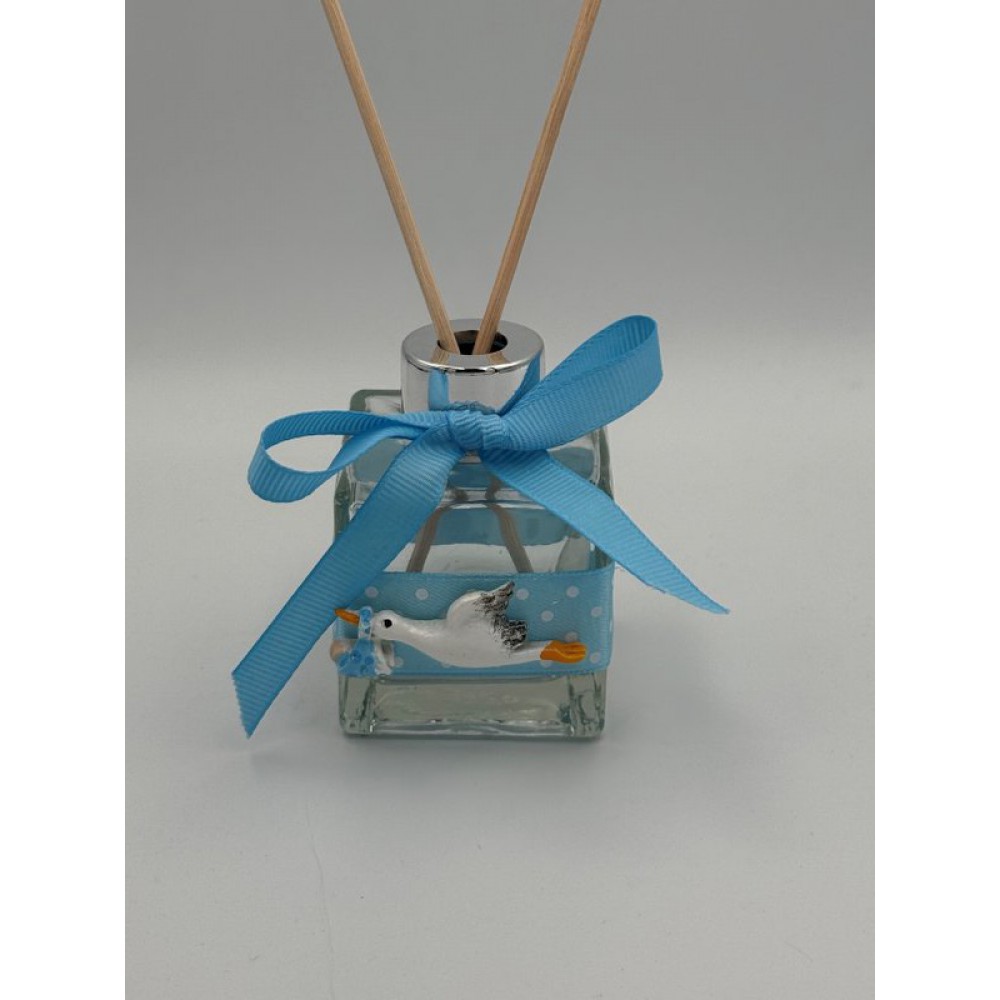 ΜΠΟΥΚΑΛΑΚΙ ΓΙΑ ΑΡΩΜΑΤΙΚΟ ΧΩΡΟΥ ΣΙΕΛ ΜΕ ΦΙΟΓΚΟ ΚΑΙ STICKS 4.5Χ4.5Χ6.5CM 