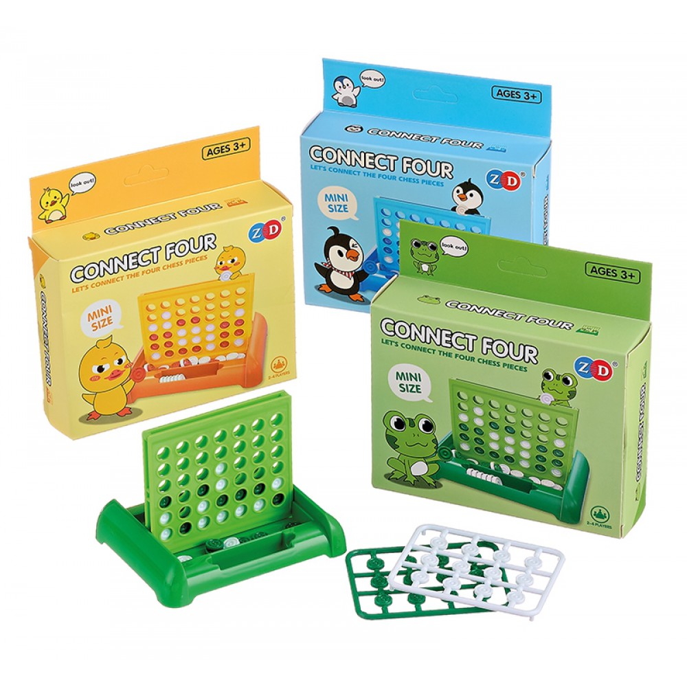 ΕΠΙΤΡΑΠΕΖΙΟ ΠΑΙΧΝΙΔΙ ''ΣΚΟΡ 4'' 3 ΧΡΩΜΑΤΩΝ ΣΕ ΑΤΟΜΙΚΟ ΚΟΥΤΙ 9.5x7.5x7.5cm 