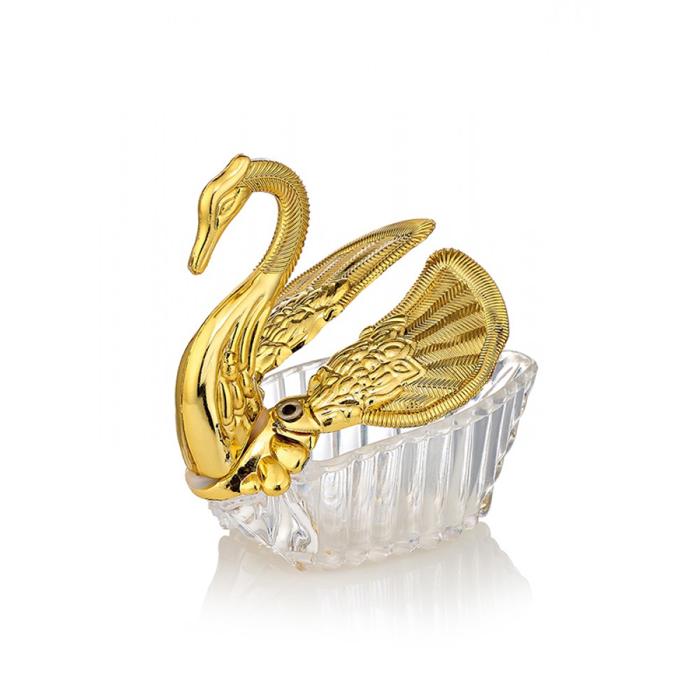 ΚΥΚΝΟΣ ΧΡΥΣΟΣ PVC  8.5x4.3X8cm 