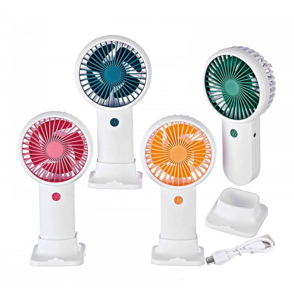 ΑΝΕΜΙΣΤΗΡΑΚΙ ΧΕΙΡΟΣ ΕΠΑΝΑΦΟΡΤΙΖΟΜΕΝΟ ΜΕ USB ΚΑΙ ΒΑΣΗ 4 ΧΡΩΜΑΤΩΝ Φ8x15cm 