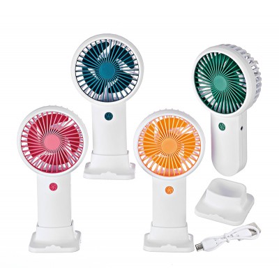 ΑΝΕΜΙΣΤΗΡΑΚΙ ΧΕΙΡΟΣ ΕΠΑΝΑΦΟΡΤΙΖΟΜΕΝΟ ΜΕ USB ΚΑΙ ΒΑΣΗ 4 ΧΡΩΜΑΤΩΝ Φ8x15cm