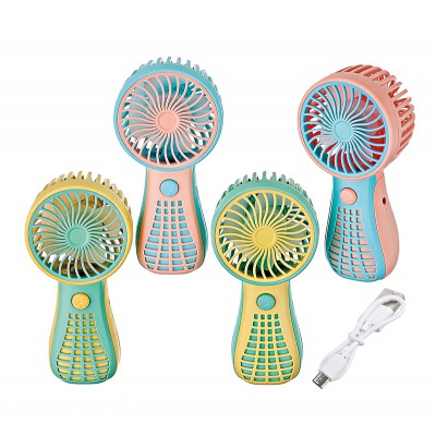 ΑΝΕΜΙΣΤΗΡΑΚΙ ΧΕΙΡΟΣ ΕΠΑΝΑΦΟΡΤΙΖΟΜΕΝΟ ΜΕ USB 4 ΣΧΕΔΙΩΝ Φ6x13cm