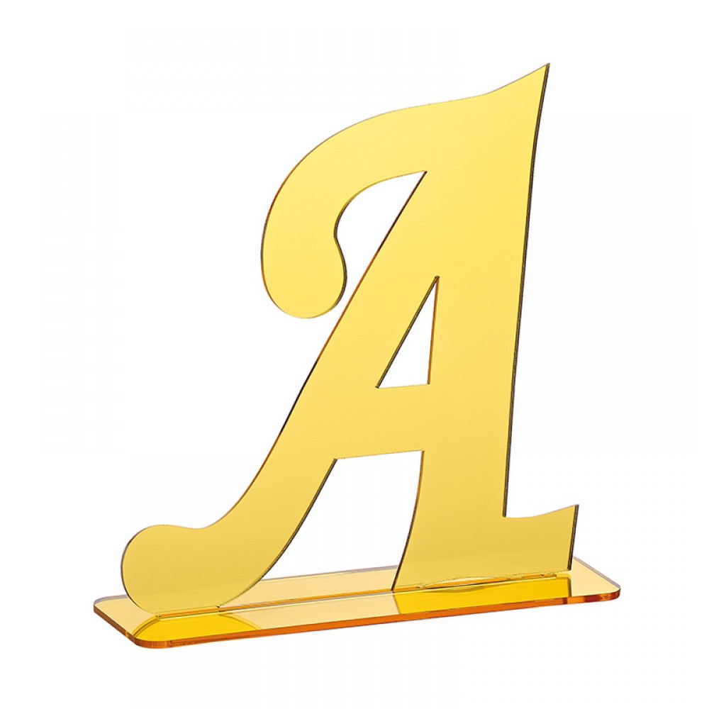 ΔΙΑΚΟΣΜΗΤΙΚΟ ΜΟΝΟΓΡΑΜΜΑ ΜΕ ΒΑΣΗ ΑΠΟ PLEXI GLASS   20X20cm 