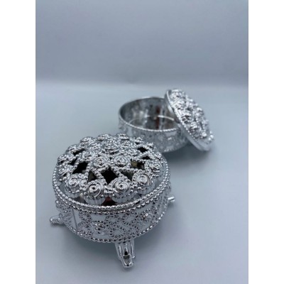 ΜΠΟΜΠΟΝΙΕΡΑ PVC ΜΠΙΖΟΥΤΙΕΡΑ ΑΣΗΜΙ VINTAGE 7X5CM