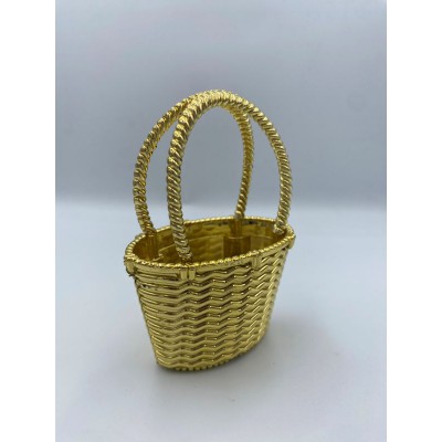 ΜΠΟΜΠΟΝΙΕΡΑ PVC ΚΑΛΑΘΑΚΙ ΧΡΥΣΟ 5.2Χ5.2X5CM