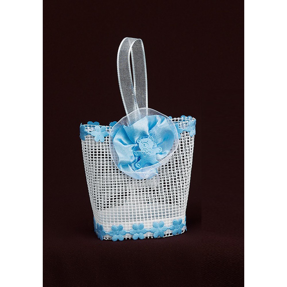 ΜΠΟΜΠΟΝΙΕΡΑ  ΤΣΑΝΤΑΚΙ ΜΕ ΑΡΚΟΥΔΑΚΙ ΣΙΕΛ  8.5Χ8 