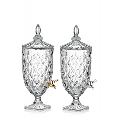 ΓΥΑΛΑ ΚΡΥΣΤΑΛΛΙΝΗ ΜΕ ΒΡΥΣΑΚΙ 5 ΛΙΤΡΩΝ CLEAR COLOR Φ19X52CM