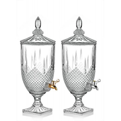 ΓΥΑΛΑ ΚΡΥΣΤΑΛΛΙΝΗ ΜΕ ΒΡΥΣΑΚΙ 5 ΛΙΤΡΩΝ CLEAR COLOR Φ19X52CM