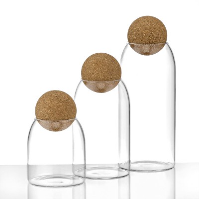 ΚΑΡΑΦΑ ΜΕ ΦΕΛΛΟ ΣΕΤ 3 ΤΕΜΑΧΙΩΝ Φ9x24 Φ9x19 Φ9x14cm