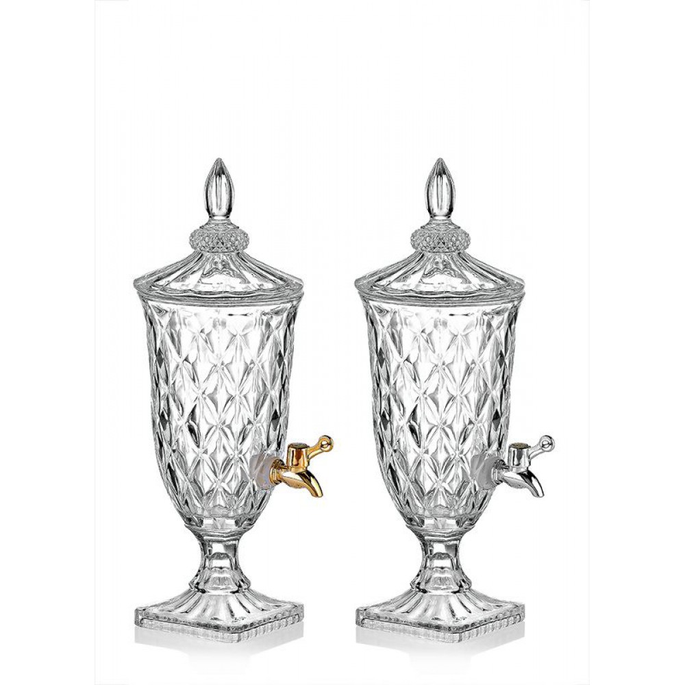 ΓΥΑΛΑ ΚΡΥΣΤΑΛΛΙΝΗ ΜΕ ΒΡΥΣΑΚΙ 2 ΛΙΤΡΩΝ CLEAR COLOR Φ16Χ45 