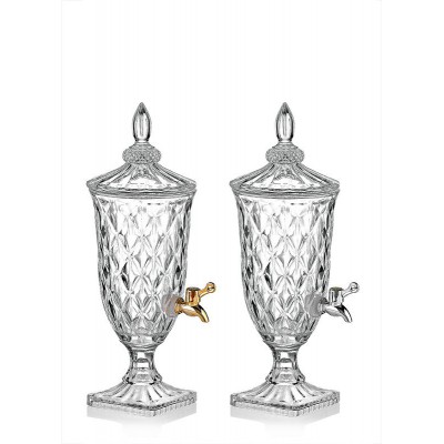 ΓΥΑΛΑ ΚΡΥΣΤΑΛΛΙΝΗ ΜΕ ΒΡΥΣΑΚΙ 2 ΛΙΤΡΩΝ CLEAR COLOR Φ16Χ45