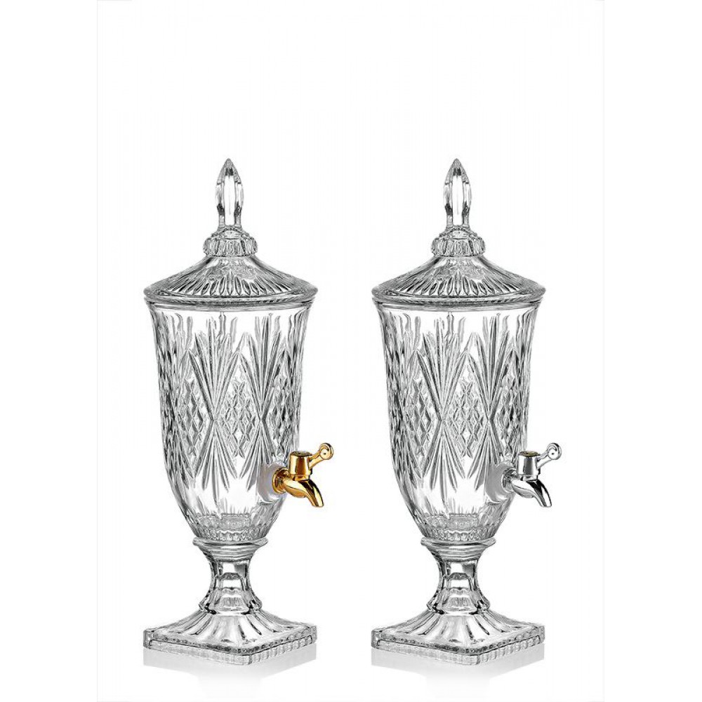 ΓΥΑΛΑ ΚΡΥΣΤΑΛΛΙΝΗ ΜΕ ΒΡΥΣΑΚΙ 2 ΛΙΤΡΩΝ CLEAR COLOR Φ16Χ45 