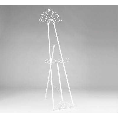 ΜΕΤΑΛΛΙΚΟ ΚΑΒΑΛΕΤΟ ΛΕΥΚΟ 45X170CM