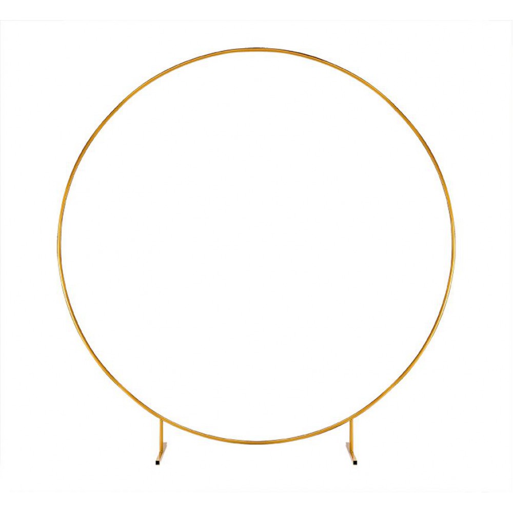 ΜΕΤΑΛΛΙΚΟ ΔΙΑΚΟΣΜΗΤΙΚΟ ΣΤΕΦΑΝΙ ΧΡΥΣΟ 1ΒΕΡΓΑ 250X260CM (6 ΤΜΧ) 