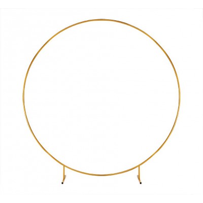 ΜΕΤΑΛΛΙΚΟ ΔΙΑΚΟΣΜΗΤΙΚΟ ΣΤΕΦΑΝΙ ΧΡΥΣΟ 1ΒΕΡΓΑ 250X260CM (6 ΤΜΧ)