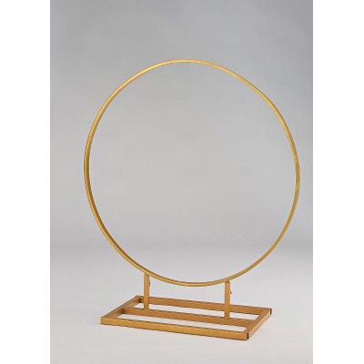 ΜΕΤΑΛΛΙΚΟ ΔΙΑΚΟΣΜΗΤΙΚΟ ΣΤΕΦΑΝΙ ΧΡΥΣΟ 75X86CM (2 ΤΜΧ)