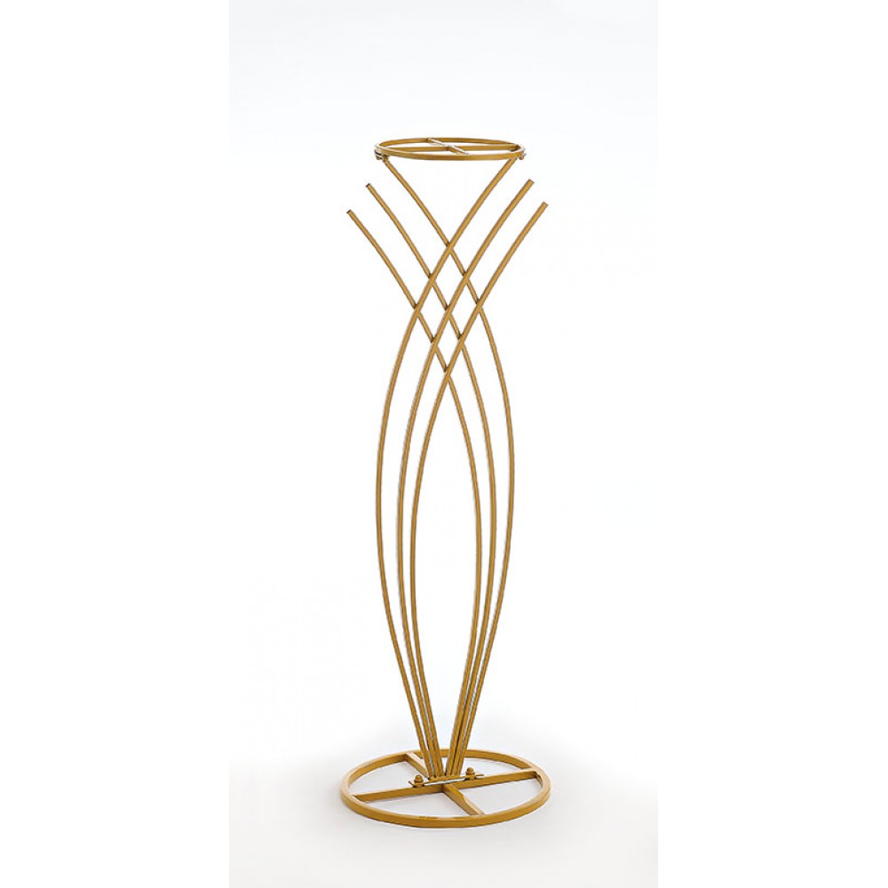 ΜΕΤΑΛΛΙΚΗ ΧΡΥΣΗ ΒΑΣΗ ΓΙΑ ΚΕΡΙ Ή ΑΝΘΗ Φ34Χ104CM 