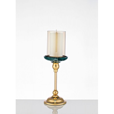 ΜΕΤΑΛΛΙΚΟ ΧΡΥΣΟ ΚΗΡΟΠΗΓΙΟ ΜΕ ΕΦΕ ΜΑΡΜΑΡΟΥ Φ13Χ38CM