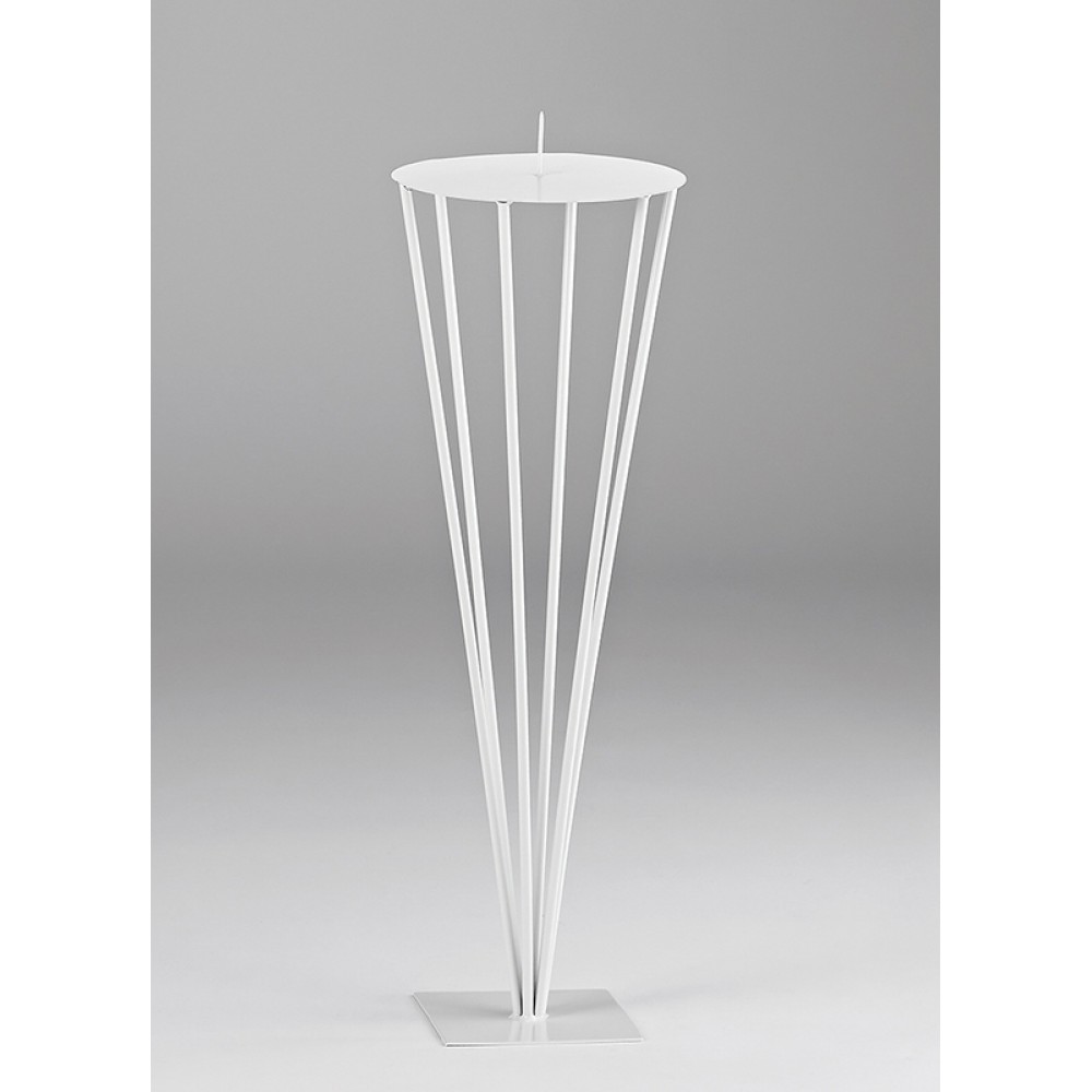 ΚΗΡΟΣΤΑΤΗΣ ΛΕΥΚΟΣ  Φ22x65cm 