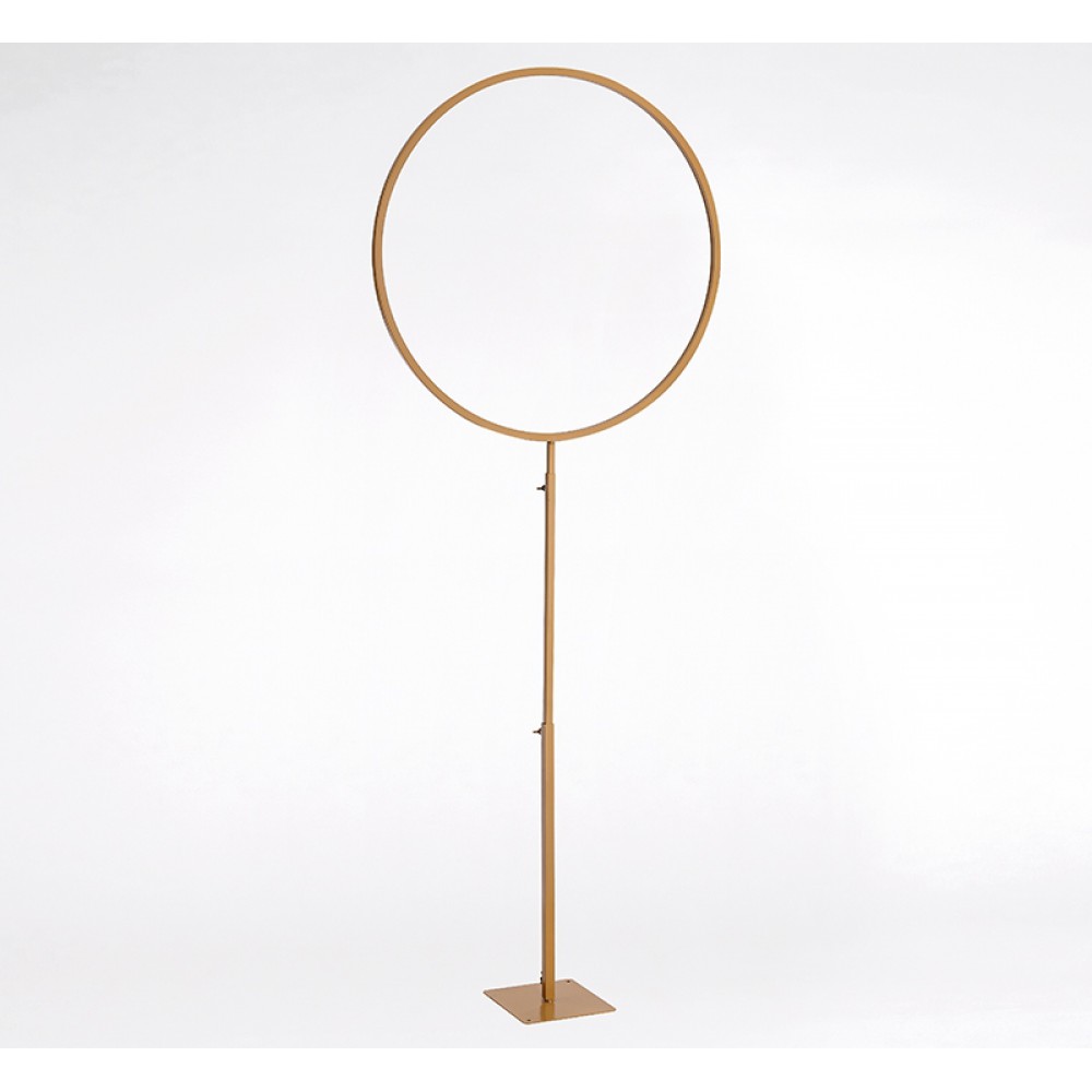 ΑΝΘΟΣΤΗΛΗ ΣΤΕΦΑΝΙ ΧΡΥΣΟ  Φ70 x 135 ΕΩΣ 180cm 