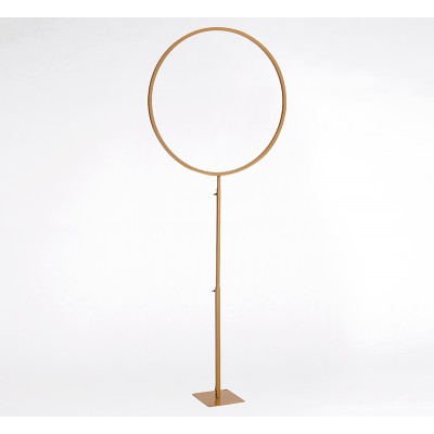 ΜΕΤΑΛΛΙΚΟ ΔΙΑΚΟΣΜΗΤΙΚΟ ΣΤΕΦΑΝΙ ΧΡΥΣΟ  Φ70 x 135 ΕΩΣ 180cm