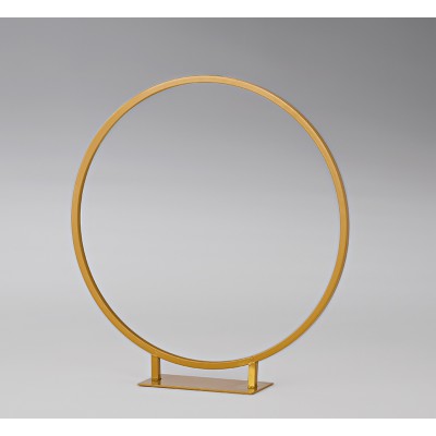 ΜΕΤΑΛΛΙΚΟ ΔΙΑΚΟΣΜΗΤΙΚΟ ΣΤΕΦΑΝΙ ΧΡΥΣΟ Φ60x63cm