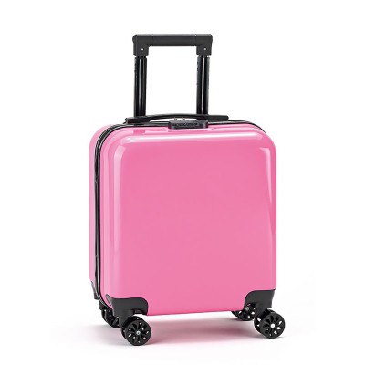 ΒΑΛΙΤΣΑ ΒΑΠΤΙΣΗΣ ΡΟΖ ΓΥΑΛΙΣΤΕΡΗ 35X23X45CM