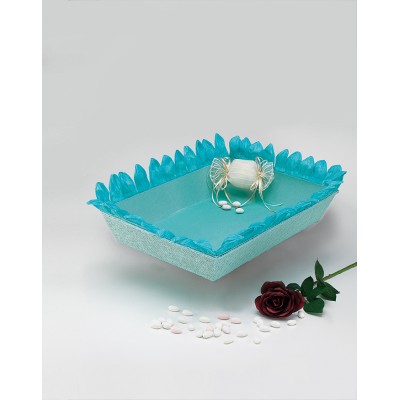ΚΑΛΑΘΙ ΓΙΑ ΜΠΟΜΠΟΝΙΕΡΕΣ ΧΑΡΤΙΝΟ ΜΠΛΕ 51x36cm
