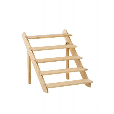 ΞΥΛΙΝΗ ΒΑΣΗ ΓΛΥΚΩΝ 5 ΕΠΙΠΕΔΩΝ 39X50X40CM