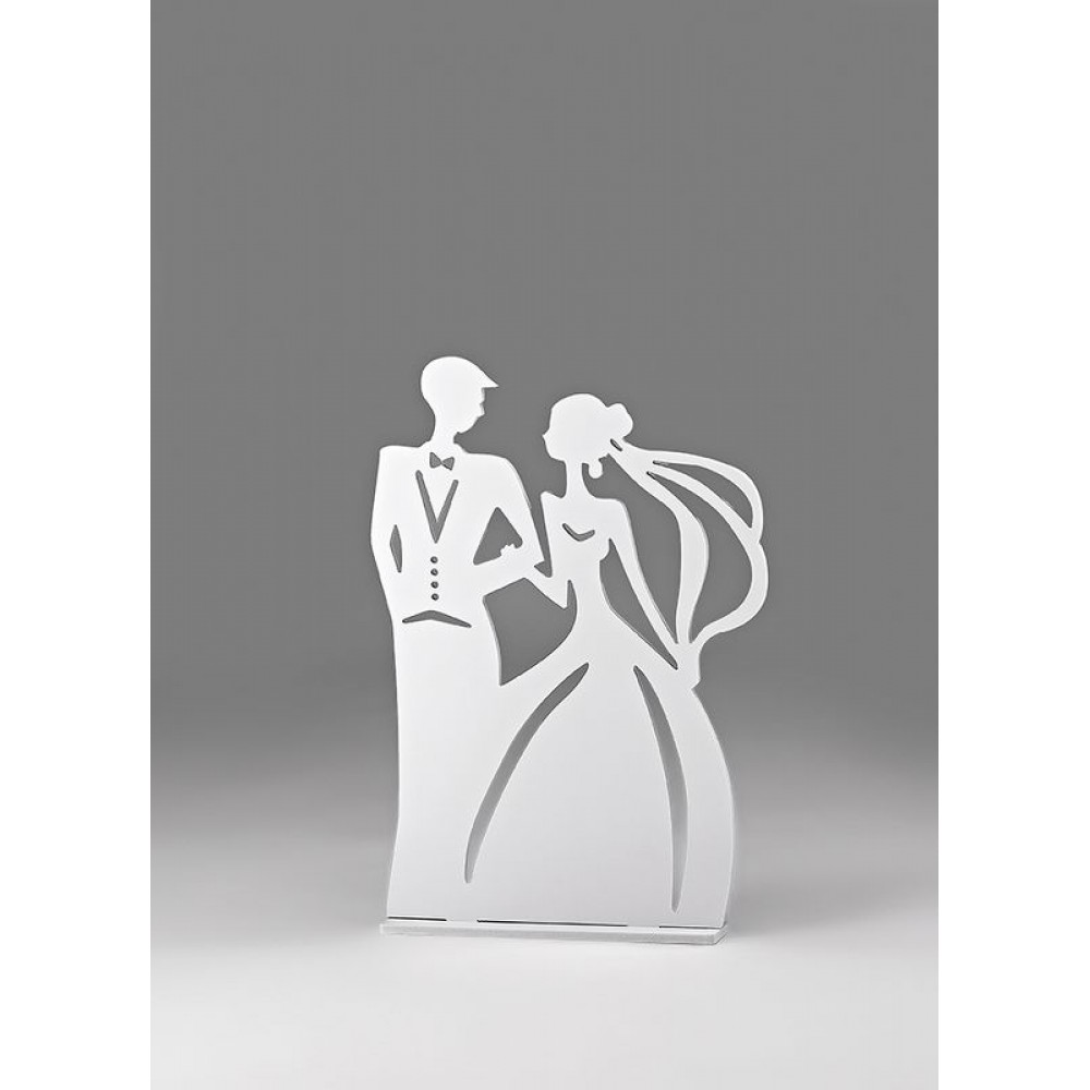 ΞΥΛΙΝΟ ΔΙΑΚΟΣΜΗΤΙΚΟ ΓΑΜΠΡΟΣ ΚΑΙ ΝΥΦΗ 35X50CM 