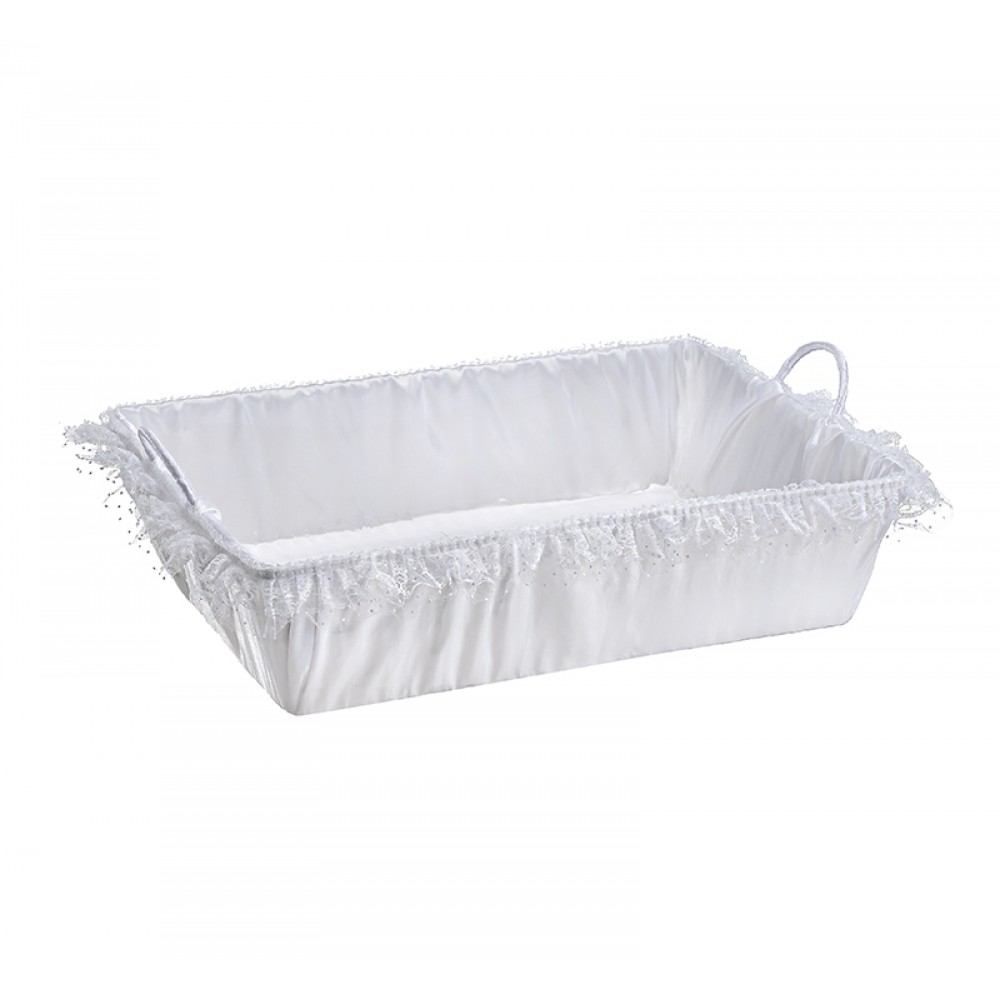 ΚΑΛΑΘΙ ΓΙΑ ΜΠΟΜΠΟΝΙΕΡΕΣ ΤΕΤΡΑΓΩΝΟ ΜΕ ΥΦΑΣΜΑ 62x46x15cm 