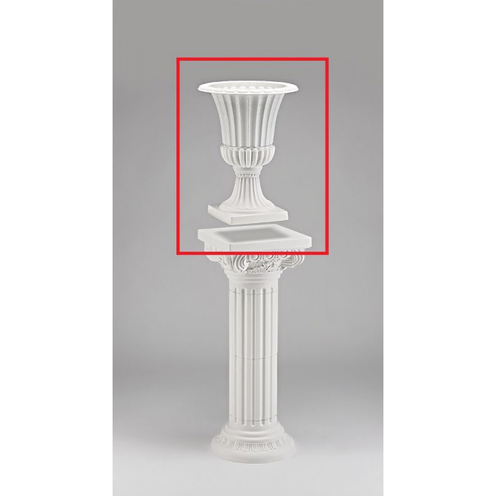 ΔΙΑΚΟΣΜΗΤΙΚΟΣ ΑΜΦΟΡΕΑΣ ΛΕΥΚΟΣ Φ40Χ55 