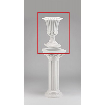 ΔΙΑΚΟΣΜΗΤΙΚΟΣ ΑΜΦΟΡΕΑΣ ΛΕΥΚΟΣ Φ40Χ55