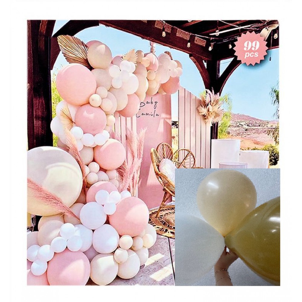 ΜΠΑΛΟΝΙΑ ΛΕΥΚΑ-ΣΟΜΟΝ-ΜΕΛΙ ΣΕΤ 99 ΤΕΜΑΧΙΩΝ 