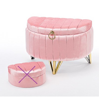 ΜΠΑΟΥΛΑΚΙ ΒΑΠΤΙΣΗΣ ΡΟΖ ΒΕΛΟΥΔΟ ΜΕ ΧΡΥΣΕΣ ΛΕΠΤΟΜΕΡΕΙΕΣ 59X37X41