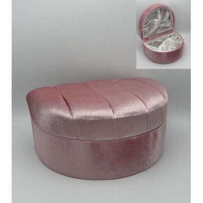 ΜΠΑΟΥΛΑΚΙ ΡΟΖ ΒΕΛΟΥΔΟ ΓΙΑ ΣΕΤ ΛΑΔΙΟΥ 30X20X14